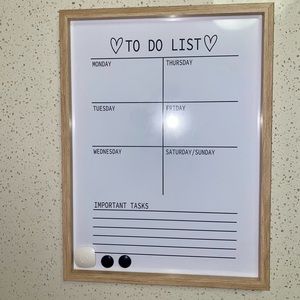 To-do List Dry Erase Board
